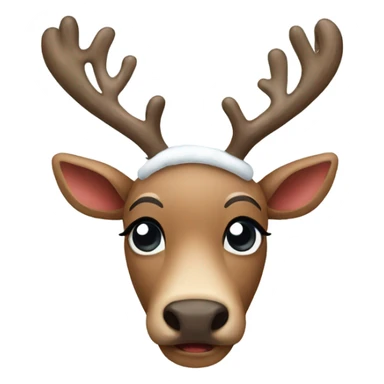 Christmas reindeer  sticker