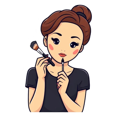 Maybe its mabeline makeup sticker