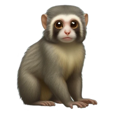 marmoset sticker