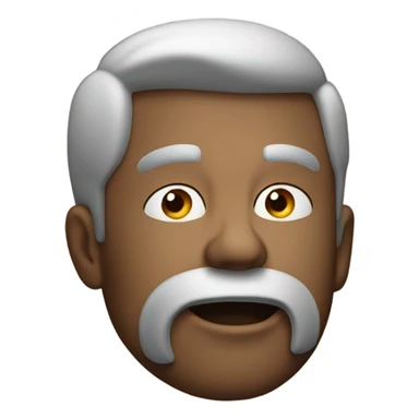 A man blowing air out of his mouth sticker