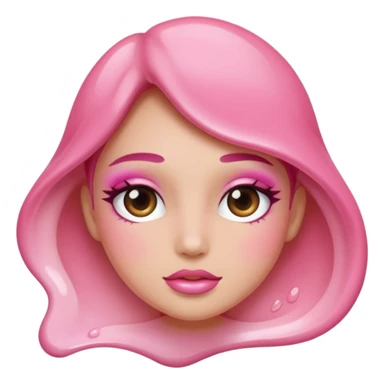 liquid blush  sticker