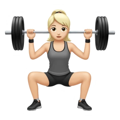 unas pesas de hacer ejercicio  sticker