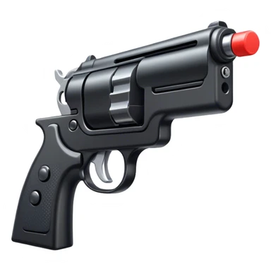 Gun with switch sticker