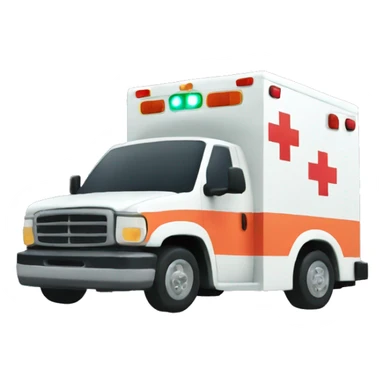 ambulance pleasure emotion sticker