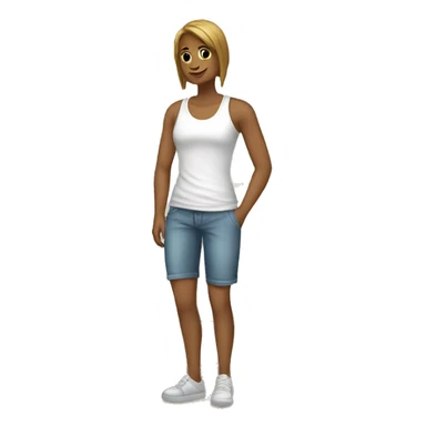 lifestyle white icon sticker