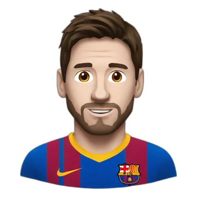 Messi world champion sticker