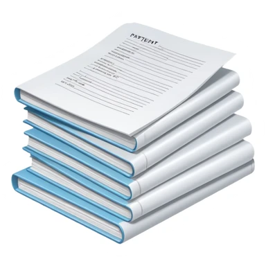 big Pile of patent papers sticker