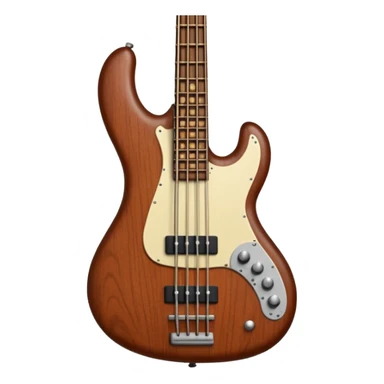 Bass guitar sticker