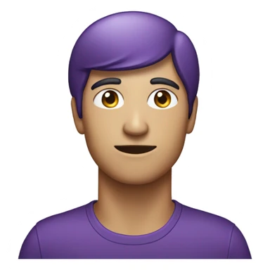 purple iphone 14  sticker