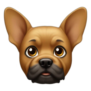 Yorkshire-with-ears-down-black-and-caramel-and-black-eyes sticker