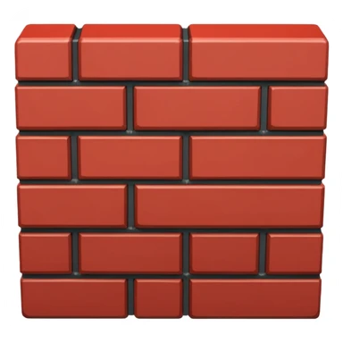 one brick view from above sticker