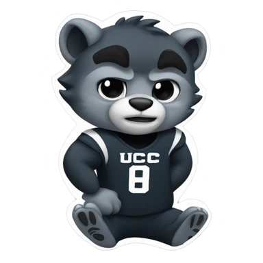 UC bearcat cold  sticker