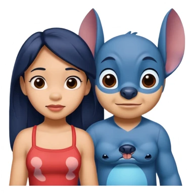 Lilo and stitch sticker