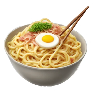 ramen carbonara sticker