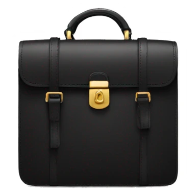 black business bag  sticker