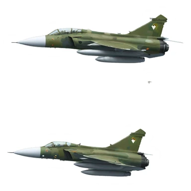 Mirage 2000 camouflage sticker