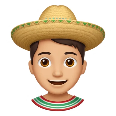 Happy Mexican sticker