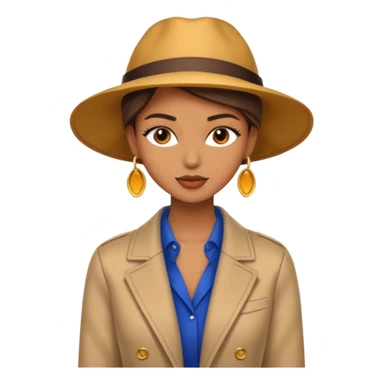 fashion model sticker