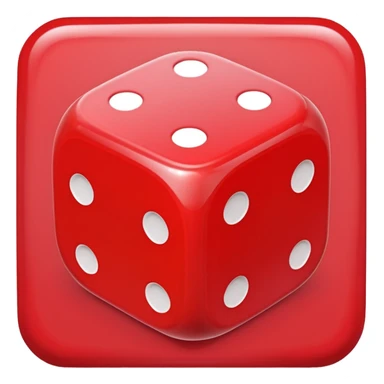 dice with hearts sticker