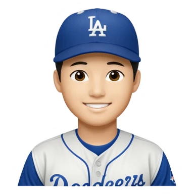 Shohei Ohtani (Đogers) baseball player  sticker