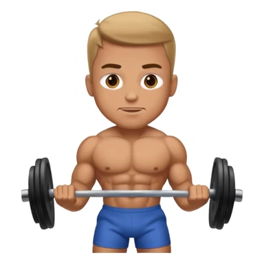 man lifting weights

 sticker
