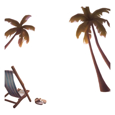 day at the beach vibes add sunset sticker