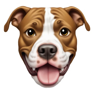 Pitbull avec des grillz  sticker