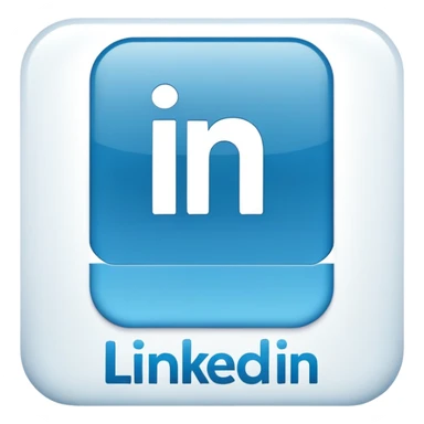 Linkedin logo sticker
