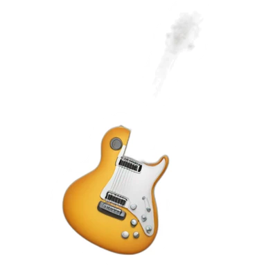 Guitare électrique sticker