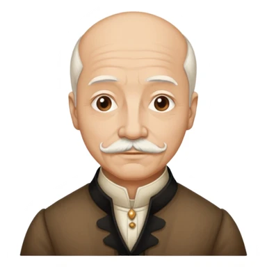 i want a portrait of Montaigne in sketch style, not in emoji style sticker