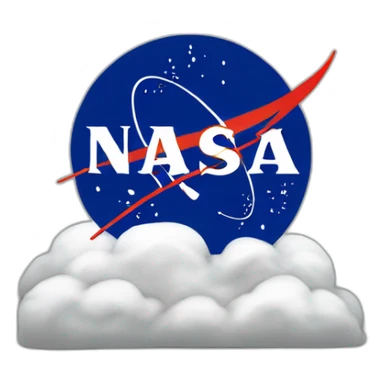 a nasa logo sticker