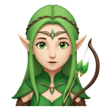Elf Archer sticker
