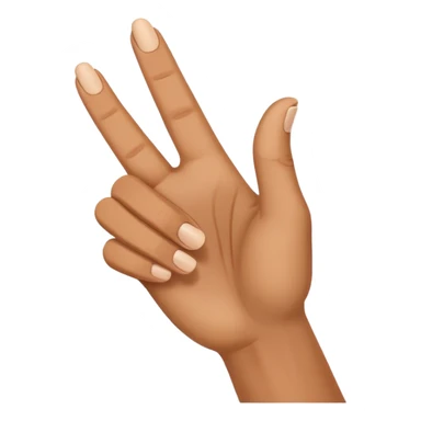 Two hands pointing upwards  sticker