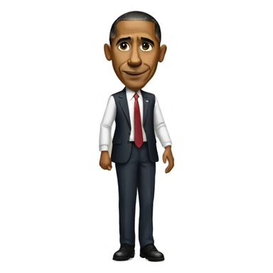 very not pregnant barrack obama sticker