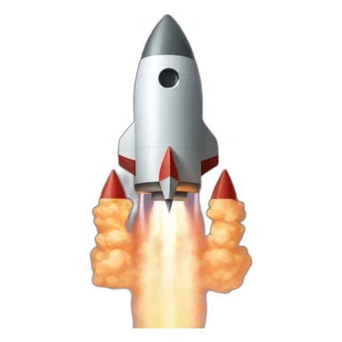 Rocketship with jupitor sticker