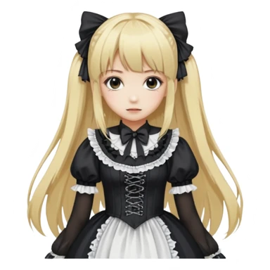 Misa Amane from death note anime style sticker