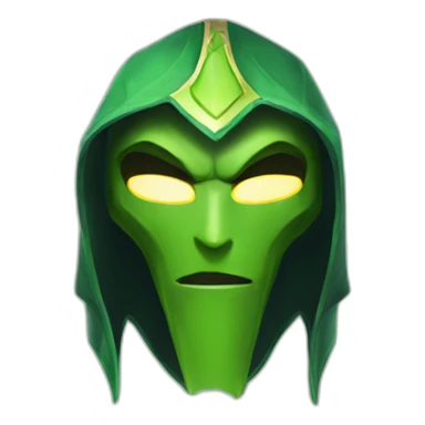 rubick with mask sticker