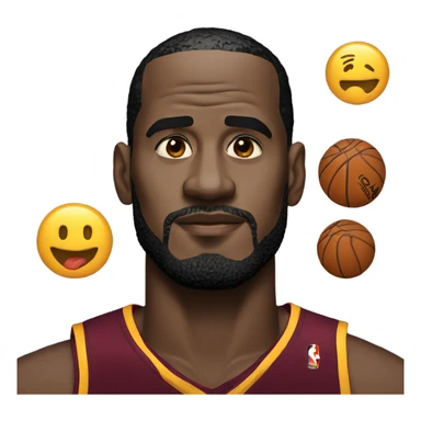 Make LeBron  sticker