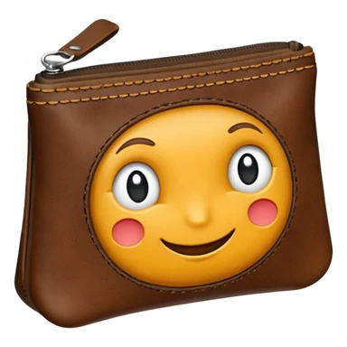 Coin purse – small pouch with zipper or clasp. sticker