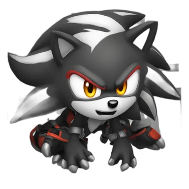 shadow-the-hedgehog-yeet sticker
