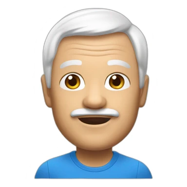 Memoji grandpa sport europ sticker