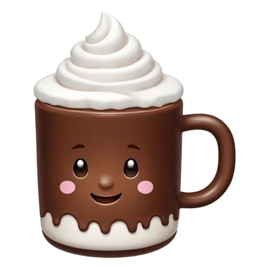 Tazzina con marhsmellow sticker