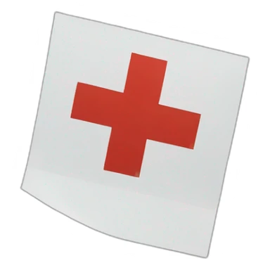 paper crossed out with a red cross sticker