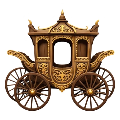 medieval carriages sticker