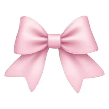 Light pink bows sticker