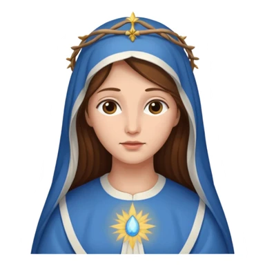 The blessed Virgin Mary sticker