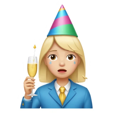 Sadness+funny++crying +depression  sticker