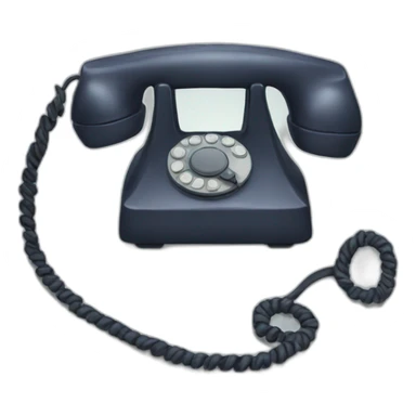 Telephone sticker