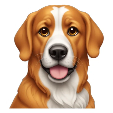 Chien qui boit du fanta sticker