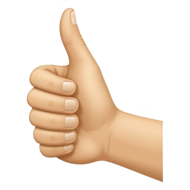 Thumbs up sticker